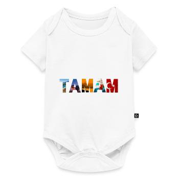 Tamam Turquie - Body à manches courtes Premium Bébé - blanc - Devant