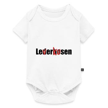 Leverkusen - Zieht den Bayern die Lederhosen aus - Baby Premium Kurzarmbody - Weiß - Vorne