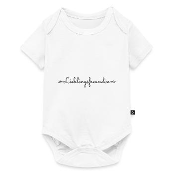 Favorite girlfriend best friends say gift - Baby Premium short-sleeve bodysuit - white - Front