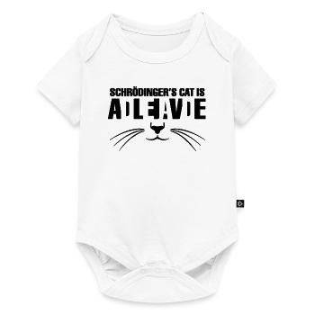 Schrödinger's cat - Baby Premium short-sleeve bodysuit - white - Front