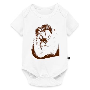 Lion - Body à manches courtes Premium Bébé - blanc - Devant