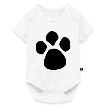 Patte de chien - Body à manches courtes Premium Bébé - blanc - Devant