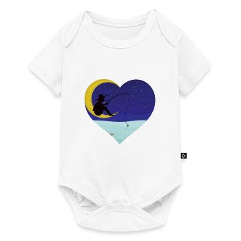 Dreamin' Fisherman - Baby Premium Kurzarmbody - Weiß - Vorne