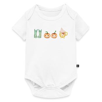 Plaisir d’automne - Body à manches courtes Premium Bébé - blanc - Devant