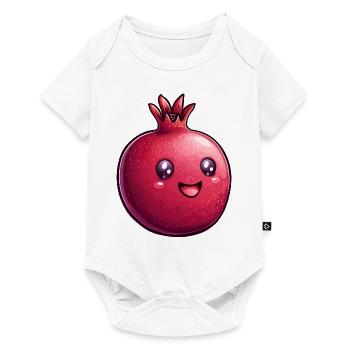 Pomegranate - Baby Premium short-sleeve bodysuit - white - Front