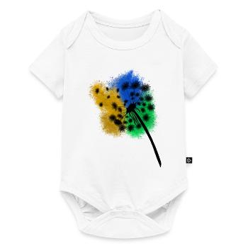 pusteblume - Baby Premium Kurzarmbody - Weiß - Vorne