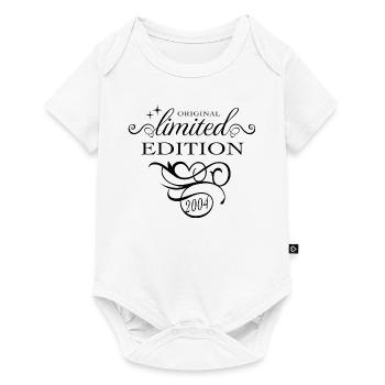 Edition Limitée 2004 - Cadeau d’Anniversaire Femme - Body à manches courtes Premium Bébé - blanc - Devant
