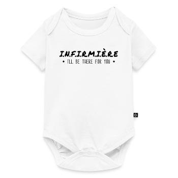 Infirmière – friends - Body à manches courtes Premium Bébé - blanc - Devant