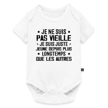 I'm Not Old Vintage Anniversary Gift - Baby Premium short-sleeve bodysuit - white - Front
