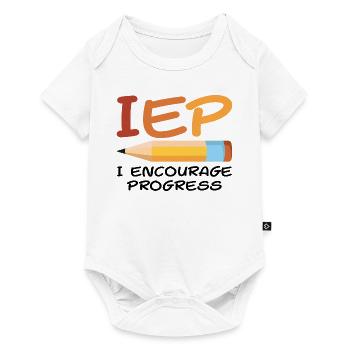 IEP SPED Teacher Art | Special Education Teacher - Body à manches courtes Premium Bébé - blanc - Devant