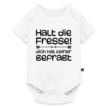 Shut up, nobody asked you | Comedy - Baby Premium short-sleeve bodysuit - white - Front