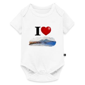 J'aime Naples - Body à manches courtes Premium Bébé - blanc - Devant