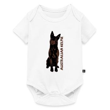 Australian Kelpie - Body à manches courtes Premium Bébé - blanc - Devant