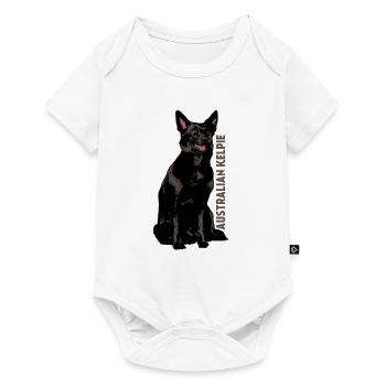 Australian Kelpie - Body à manches courtes Premium Bébé - blanc - Devant
