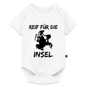 RÜGEN - Baby Premium Kurzarmbody - Weiß - Vorne