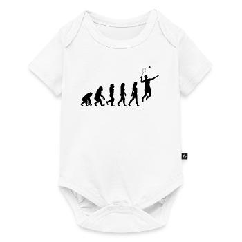 Badminton - Baby Premium short-sleeve bodysuit - white - Front