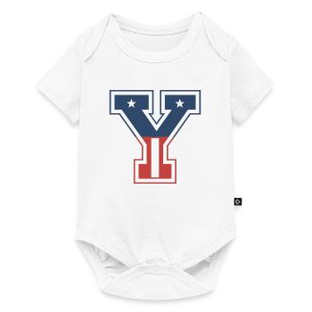 Letter Y USA - Baby Premium short-sleeve bodysuit - white - Front