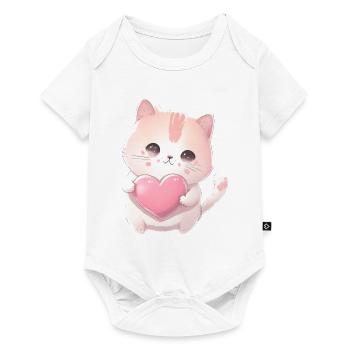 Teddy Bear Cuddly Toy Toy Sleep T-shirt - Baby Premium short-sleeve bodysuit - white - Front