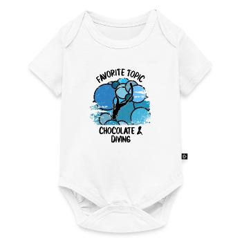 Plongeurs Plongée sous-marine Plongée sous-marine Plongée sous-marine - Body à manches courtes Premium Bébé - blanc - Devant