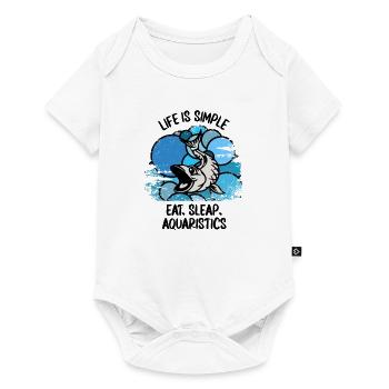 Aquariophiles Poissons Poissons d’ornement Aquaristique - Body à manches courtes Premium Bébé - blanc - Devant