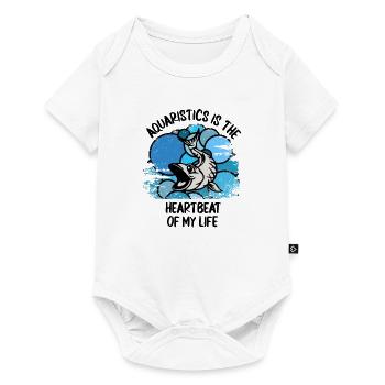 Aquariophiles Poissons Poissons d’ornement Aquaristique - Body à manches courtes Premium Bébé - blanc - Devant