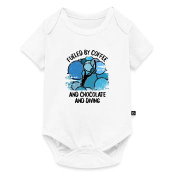 Plongeurs Plongée sous-marine Plongée sous-marine Plongée sous-marine - Body à manches courtes Premium Bébé - blanc - Devant