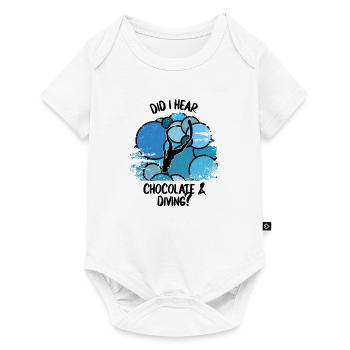 Plongeurs Plongée sous-marine Plongée sous-marine Plongée sous-marine - Body à manches courtes Premium Bébé - blanc - Devant