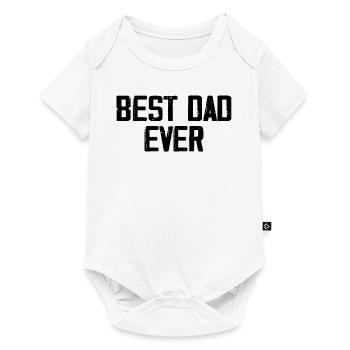 Best Dad Ever - Baby Premium short-sleeve bodysuit - white - Front