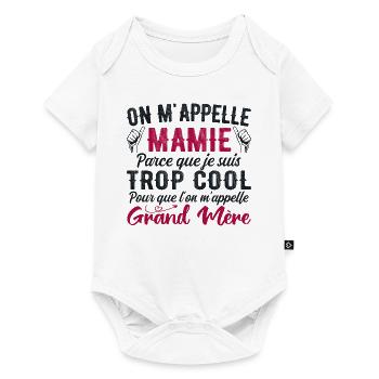 I'm Granny Too Cool - Gift for Cool Granny - Baby Premium short-sleeve bodysuit - white - Front