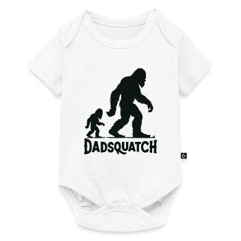 Bigfoot DADSQUATCH Dad Dad Dad Gift - Baby Premium short-sleeve bodysuit - white - Front