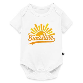 Soleil Soleil - Body à manches courtes Premium Bébé - blanc - Devant