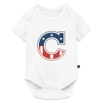 Letter C USA - Baby Premium short-sleeve bodysuit - white - Front