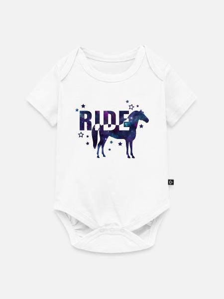 Horse Riding - Baby Premium short-sleeve bodysuit - white
