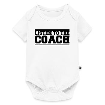 Coach Coach Tennis Coach Female Soccer Man Funny - Baby Premium short-sleeve bodysuit - white - Front