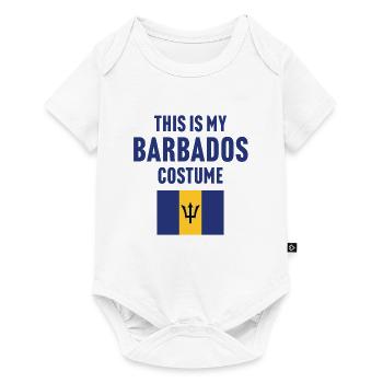 C’est mon costume de la Barbade - Body à manches courtes Premium Bébé - blanc - Devant