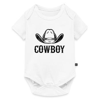 Cow-boy - Body à manches courtes Premium Bébé - blanc - Devant