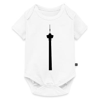 Nipple needle - Baby Premium short-sleeve bodysuit - white - Front