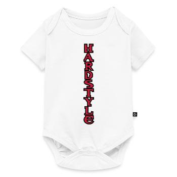 Hardstyle__V036 - Baby Premium Kurzarmbody - Weiß - Vorne