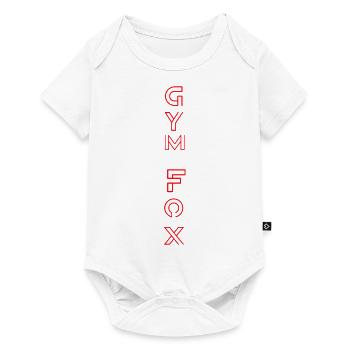 GYM FOX - Motivating Gym and Fitness Designs - Baby Premium short-sleeve bodysuit - white - Front