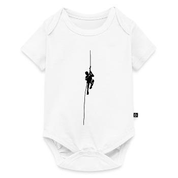 climbing - Baby Premium short-sleeve bodysuit - white - Front