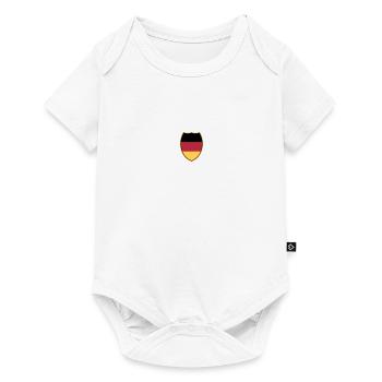 Wappen_von_Deutschland-3c - Baby Premium Kurzarmbody - Weiß - Vorne