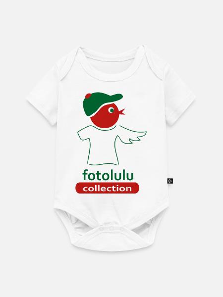 fotolulu collection - Baby Premium Kurzarmbody - Weiß
