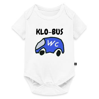 KLO-BUS - Baby Premium Kurzarmbody - Weiß - Vorne