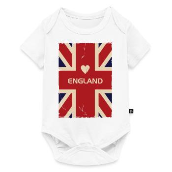 J'aime l'Angleterre - Body à manches courtes Premium Bébé - blanc - Devant
