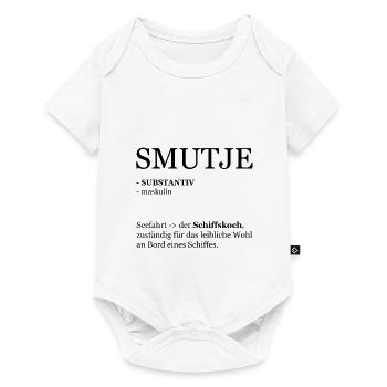 smutje, koch - Baby Premium Kurzarmbody - Weiß - Vorne