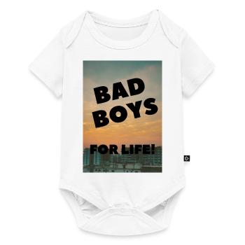 Bad Boys, pour la vie - Body à manches courtes Premium Bébé - blanc - Devant