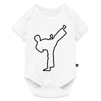 karate - Baby Premium short-sleeve bodysuit - white - Front