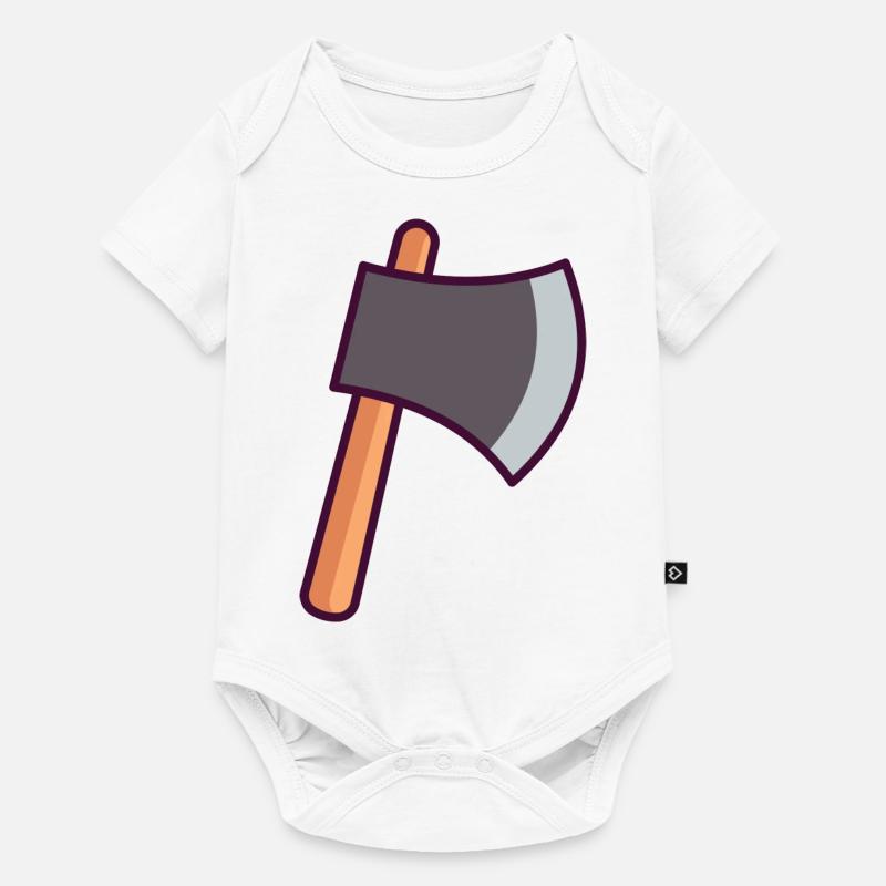 Axe - Baby Premium short-sleeve bodysuit - white