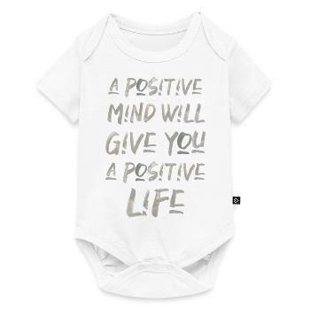 Inspiration Motivation Writing Saying English - Baby Premium short-sleeve bodysuit - white - Front