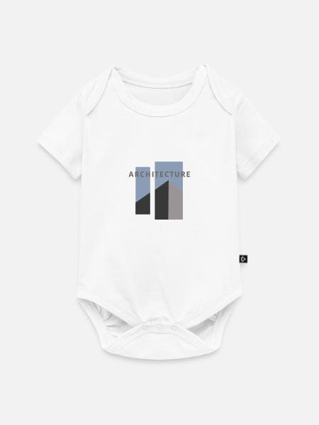 Architecture - Baby Premium Kurzarmbody - Weiß